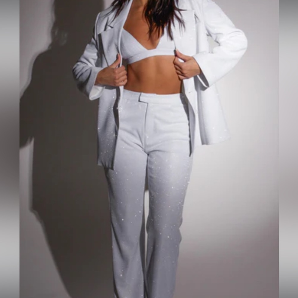 SLA the Label Santorini Pants in White